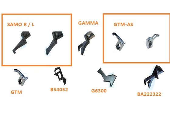 Rapier ανταλλακτικών υφαίνοντας μηχανών BA207758 BA210582 γάντζος οδηγών